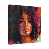 Crown in Color Canvas