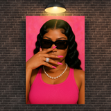 Black Barbie Canvas