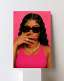 Black Barbie Canvas