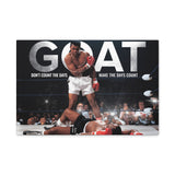 Muhammad Ali GOAT Canvas