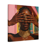 Golden Visionary Canvas