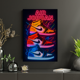 Air Jordan Neon Canvas