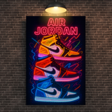 Air Jordan Neon Canvas