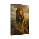 King of the Crowned Jungle Canvas