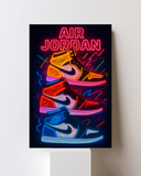 Air Jordan Neon Canvas