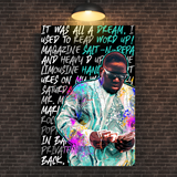 Biggie Smalls Bling Silver Canvas
