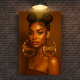 90s Babe: Queens Edition Canvas