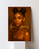 90s Babe: Queens Edition Canvas