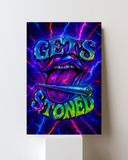 Gets Stoned Electric Canvas