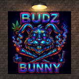 Budz Bunny Chrome Canvas