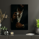 Gentleman Drip Cologne Canvas