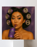 Gorgeous Grape Beauty Canvas