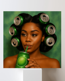 Luscious Lime Beauty Canvas