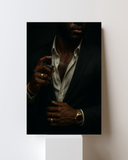 Gentleman Drip Cologne Canvas