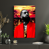 Nipsey Hussle Sunset Canvas