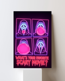 Scary Movie Canvas