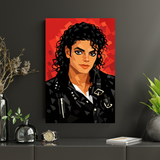 Michael Jackson Bad Canvas