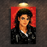 Michael Jackson Bad Canvas