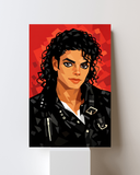 Michael Jackson Bad Canvas