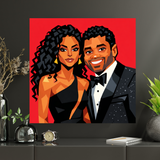 Ciara and Russell Canvas