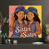 Sister, Sister Signature Canvas