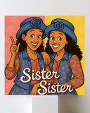 Sister, Sister Signature Canvas