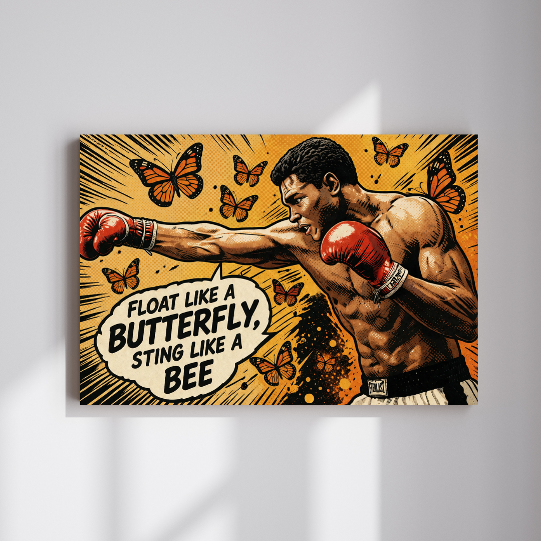 Ali Butterfly Canvas
