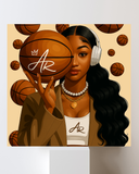 Buckets & Beauty Angel Reese Canvas