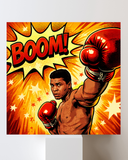Ali Comic Book Canvas