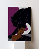 Royal Panther Canvas