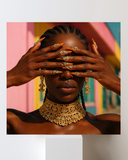 Golden Visionary Canvas