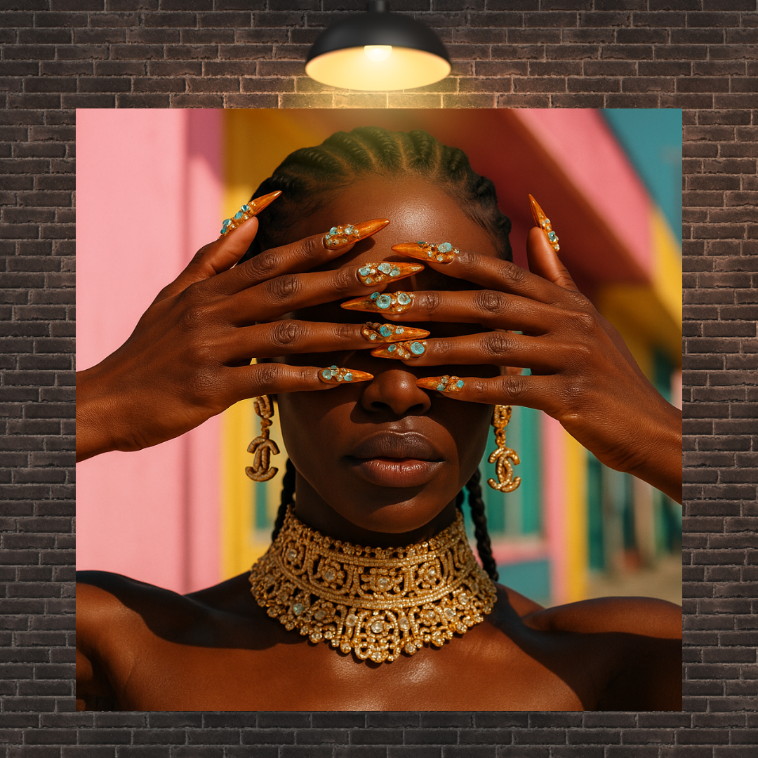 Golden Visionary Canvas