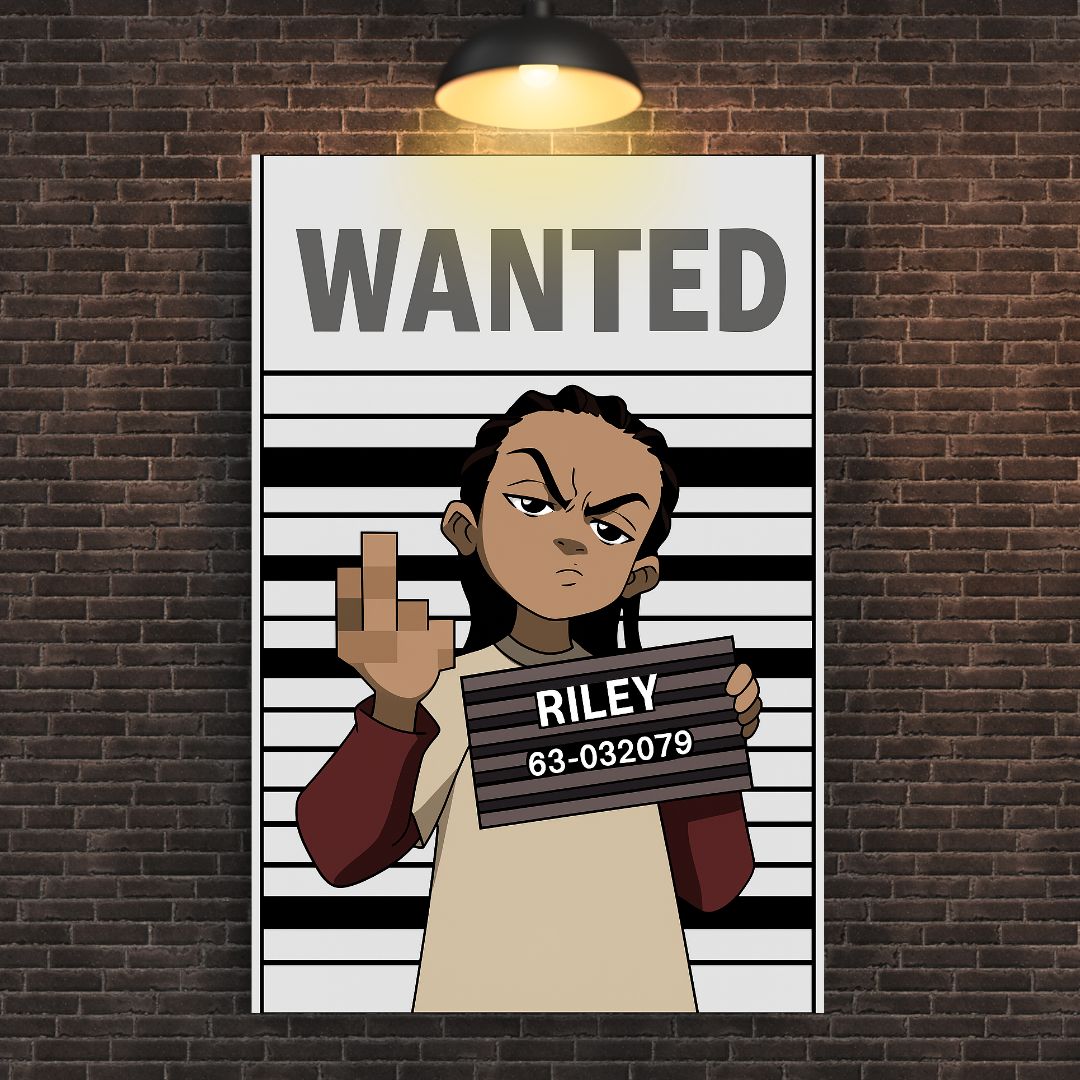 Riley Wanted Boondocks Canvas