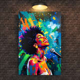 Solo Songstress Canvas