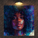 Crown in Color Canvas II