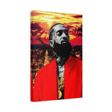 Nipsey Hussle Sunset Canvas